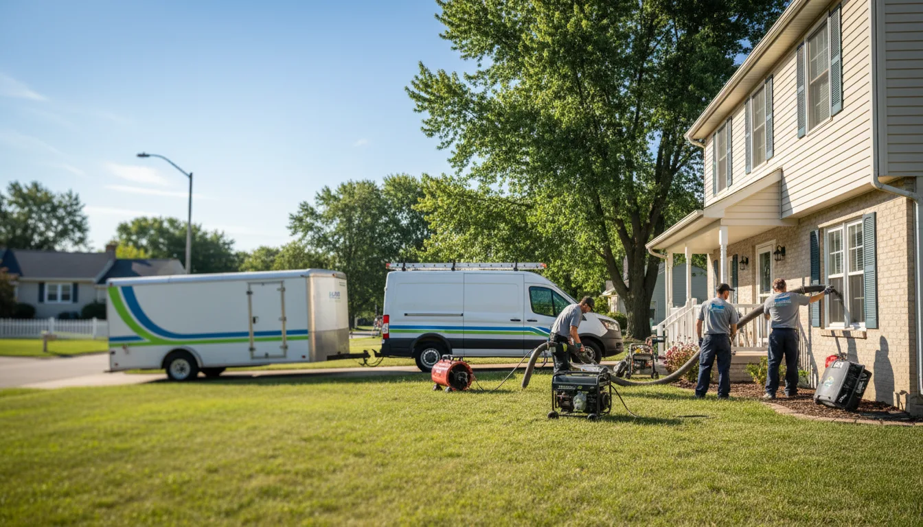 Flooded Basement Restoration And Cleanup With Repair in Arnold, NE near me